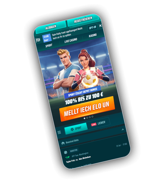 Golisimo Kasino Lobby op engem Handy mam Wellkommensbonus ugewisen